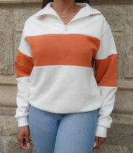 Load image into Gallery viewer, Not My Boyfriends Pullover(White/Rust)
