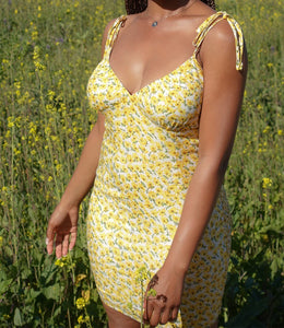 Sephora Floral Dress(Yellow)